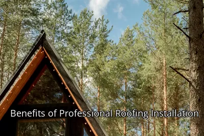 Benefits of Professional Roofing Installation