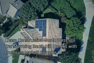 Chase Construction North West: Transforming South Hill Homes with Premium Asphalt Shingles