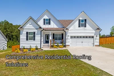 Comprehensive Residential Roofing Solutions