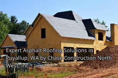 Expert Asphalt Roofing Solutions in Puyallup, WA by Chase Construction North West, Inc.