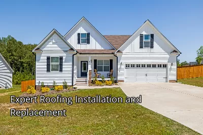 Expert Roofing Installation and Replacement