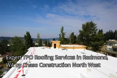 Expert TPO Roofing Services in Redmond, WA by Chase Construction North West