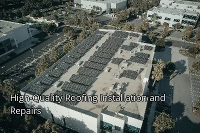 High-Quality Roofing Installation and Repairs