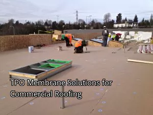 TPO Membrane Solutions for Commercial Roofing
