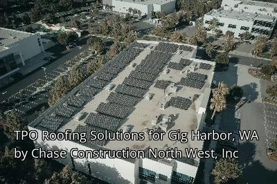 TPO Roofing Solutions for Gig Harbor, WA by Chase Construction North West, Inc