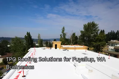 TPO Roofing Solutions for Puyallup, WA Businesses
