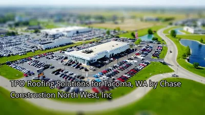 TPO Roofing Solutions for Tacoma, WA by Chase Construction North West, Inc