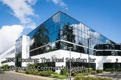 TPO Roofing: The Ideal Solution for Lakewood's Commercial Needs