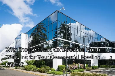 Why Choose Chase Construction North West, Inc for Your Commercial Roofing Needs?