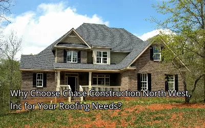Why Choose Chase Construction North West, Inc for Your Roofing Needs?