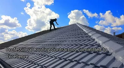 Professional Roofing Contractors Committed to Excellence