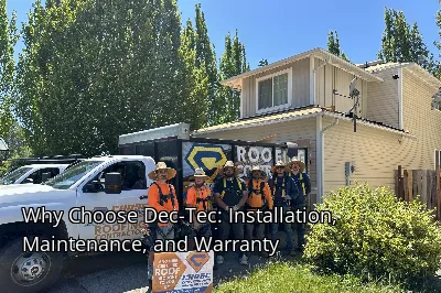 Why Choose Dec-Tec: Installation, Maintenance, and Warranty