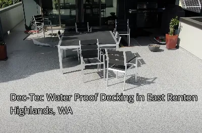 Dec-Tec Water Proof Decking in East Renton Highlands, WA