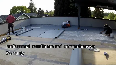 Professional Installation and Comprehensive Warranty