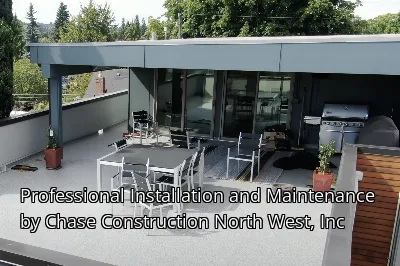 Professional Installation and Maintenance by Chase Construction North West, Inc
